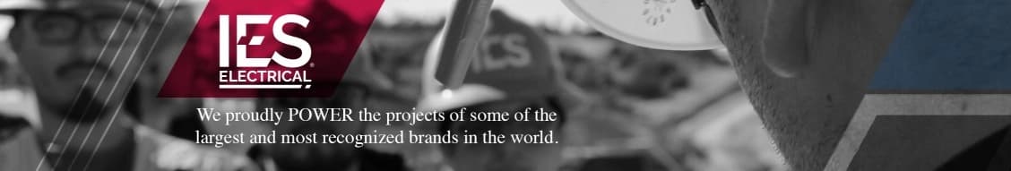 ies electrical banner