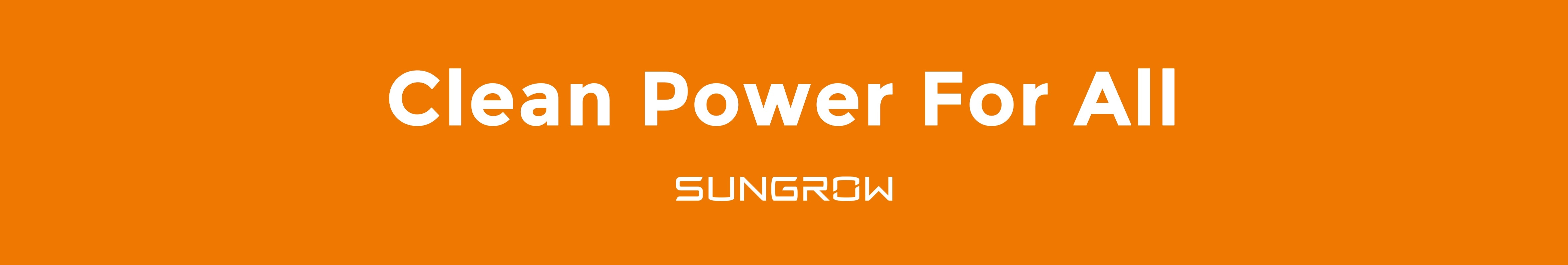Sungrow Europe banner