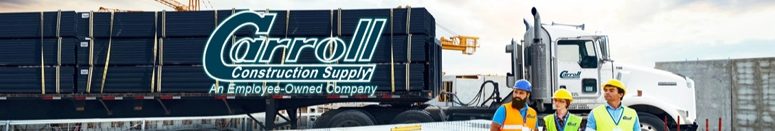 Carroll Construction Supply banner