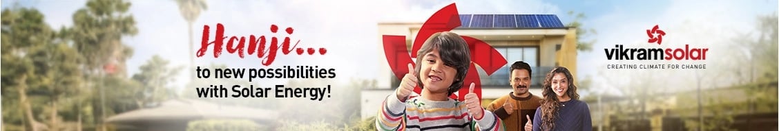 Vikram Solar banner