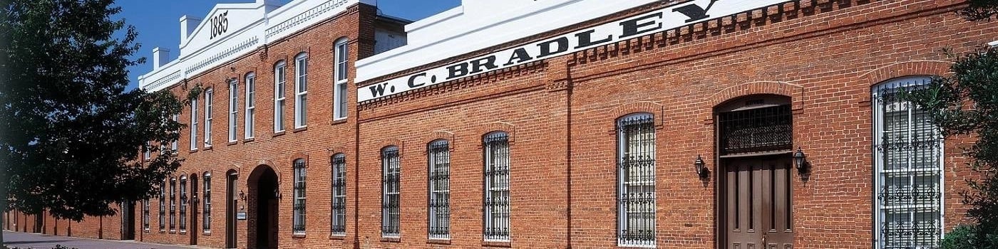 W.C. Bradley Co. banner