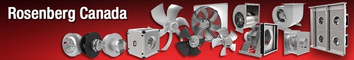 Rosenberg Fans Canada Ltd. banner