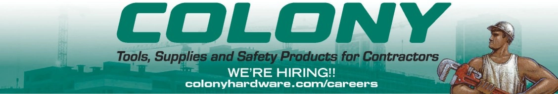 Colony Hardware banner