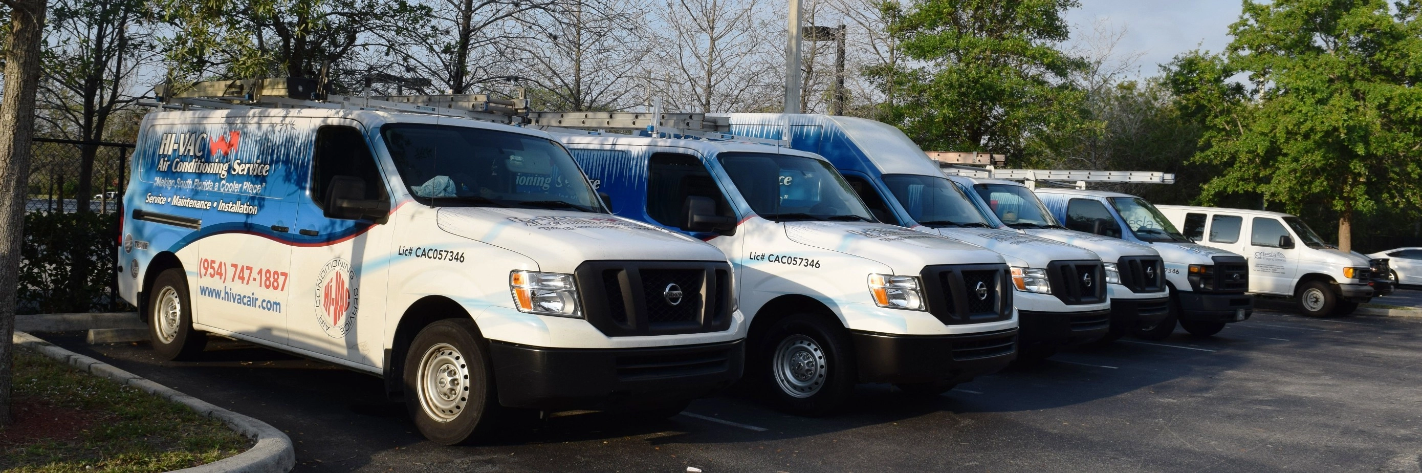 hi-vac air conditioning banner