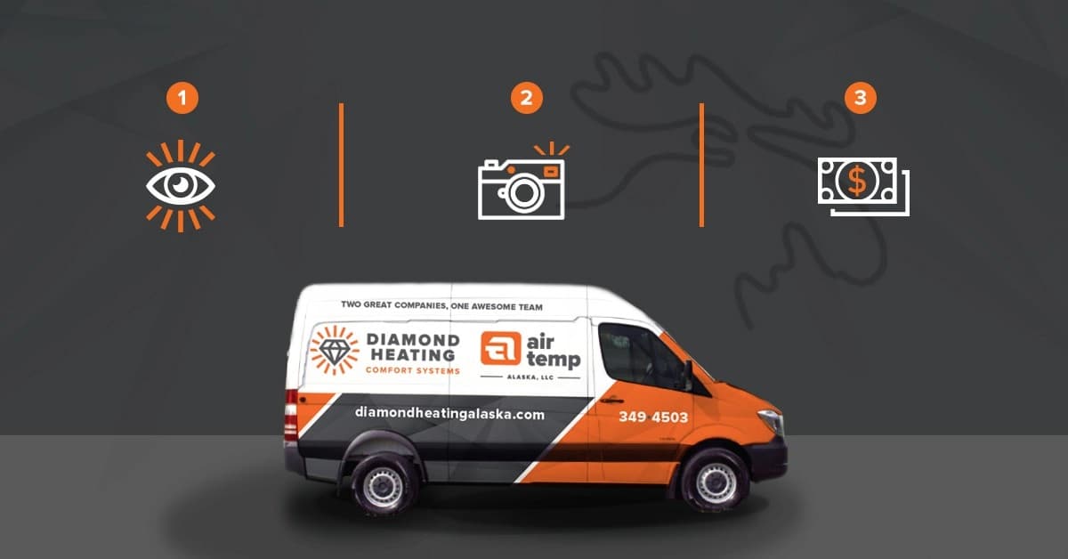 Diamond Heating & Airtemp Alaska banner