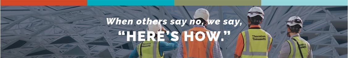 Thornton Tomasetti banner