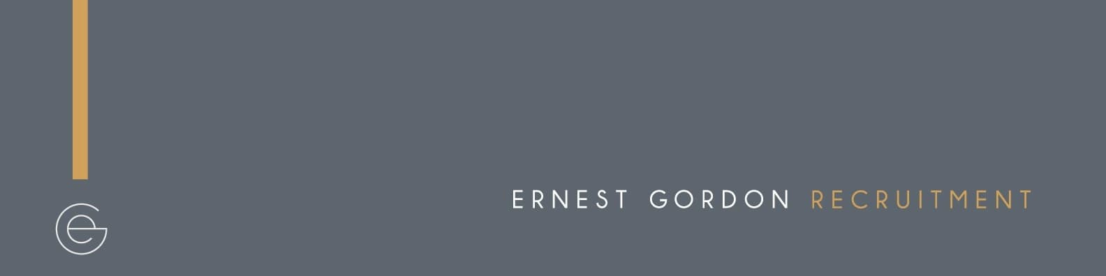 Ernest Gordon Recruitment banner