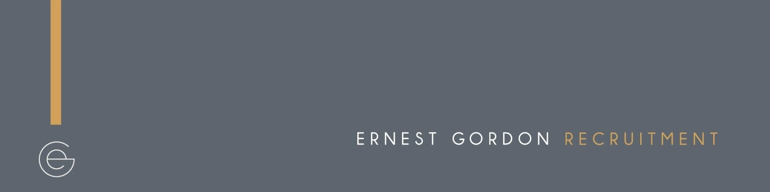 Ernest Gordon Recruitment banner
