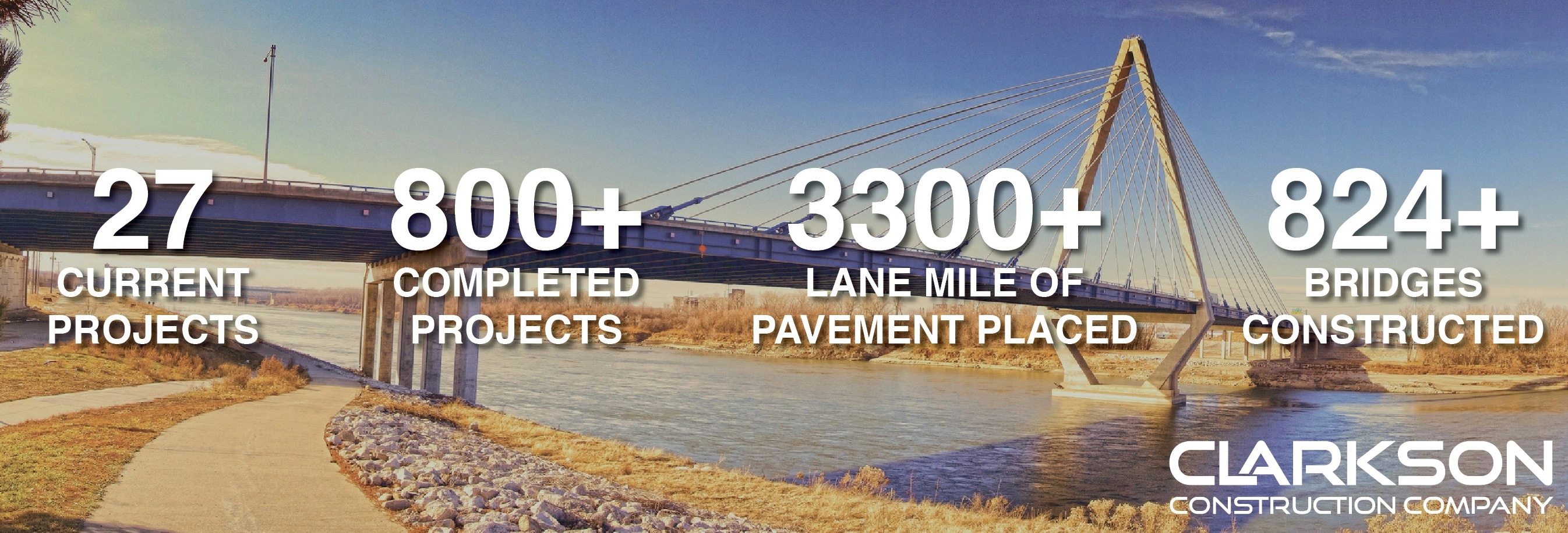 Clarkson Construction Company banner