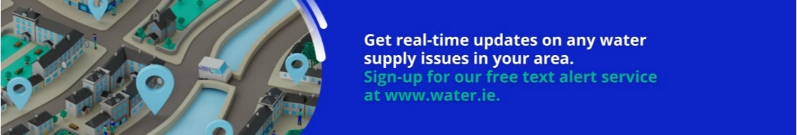 Uisce Éireann Irish Water banner