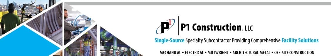 P1 Construction, Llc banner