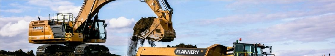 Flannery Plant Hire banner