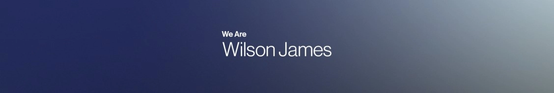 Wilson James banner