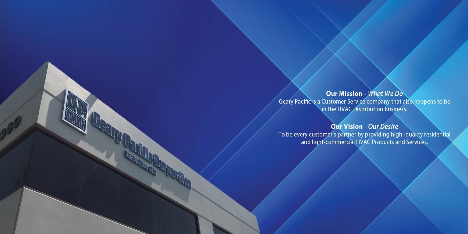 Geary Pacific Supply banner