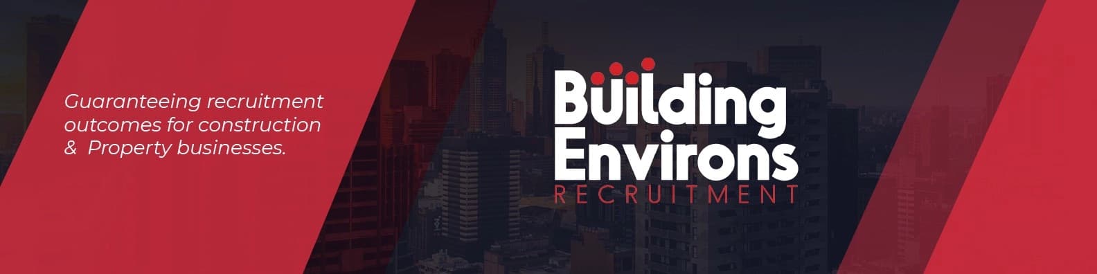building environs recruitment banner
