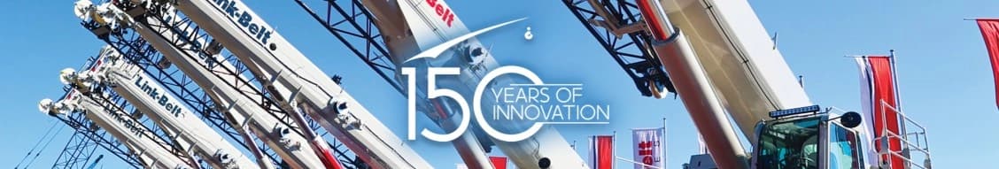 link-belt cranes banner
