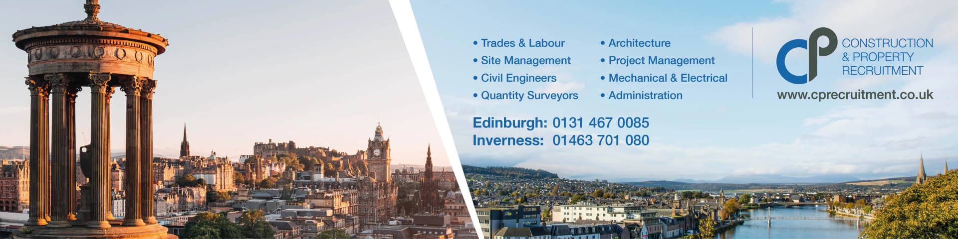 C&P Recruitment banner