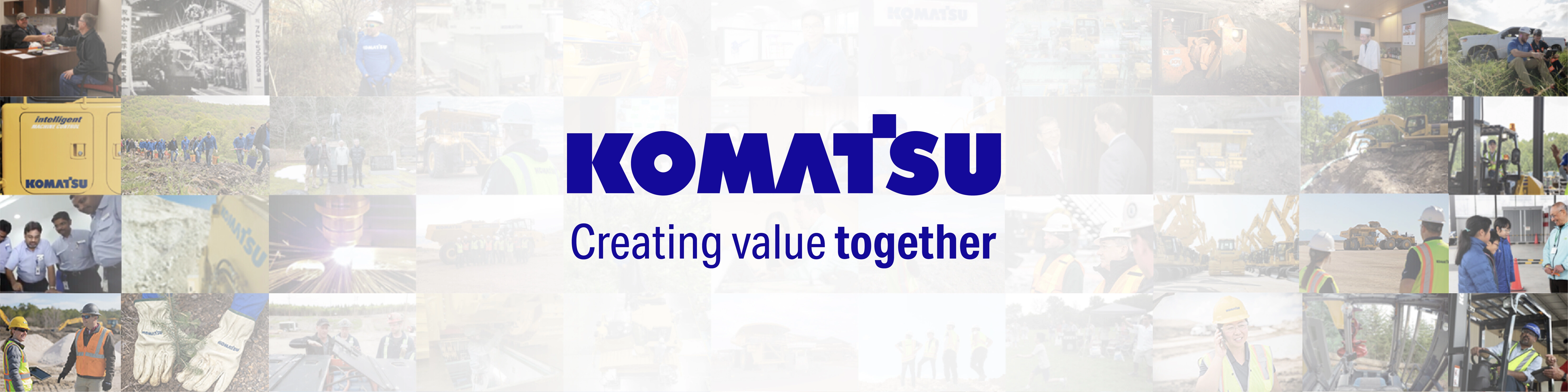 Komatsu Australia banner