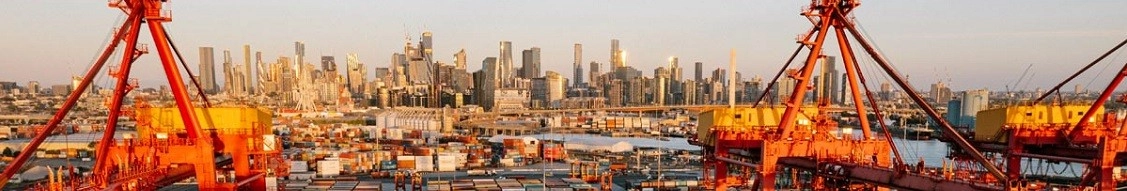port of melbourne banner