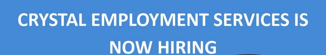 crystal employment services banner