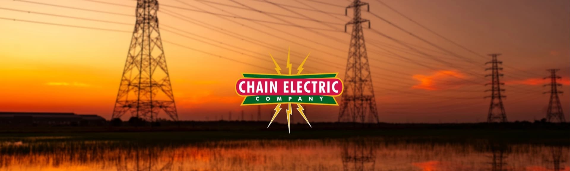 Chain Electric Company banner