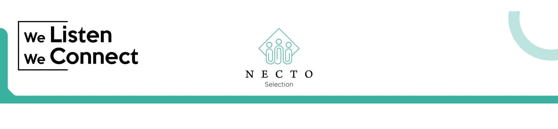 Necto Search & Selection banner