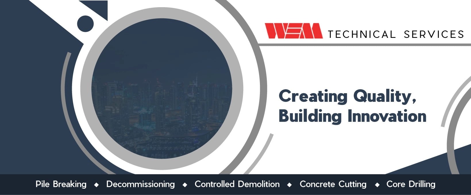 Wem Technical Services banner