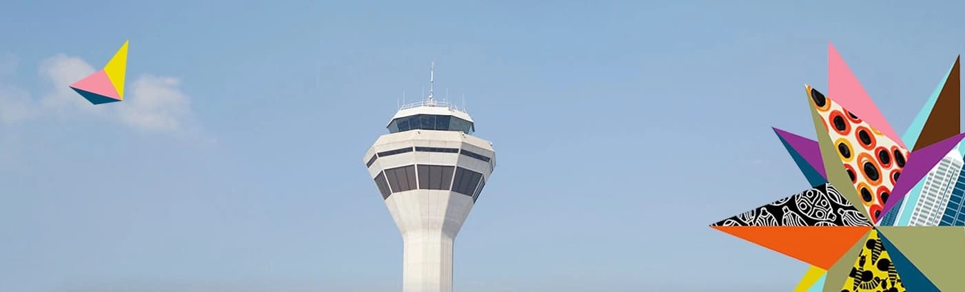 Perth Airport banner