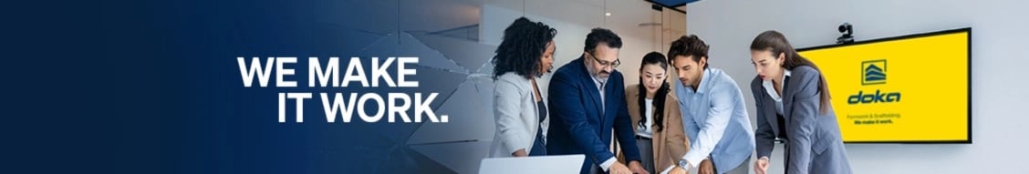 Doka Middle East & Africa banner