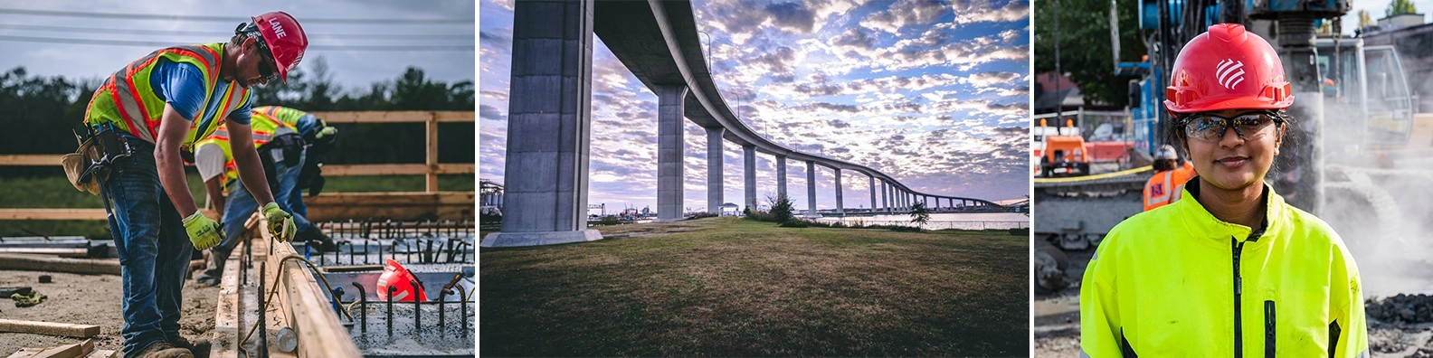 The Lane Construction Corporation banner
