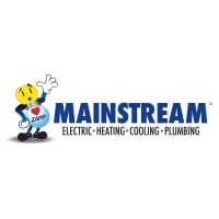 mainstream electric, heating, cooling, & plumbing logo