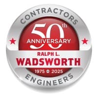 Ralph L. Wadsworth Construction logo