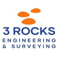 3 rocks engineering & surveying logo