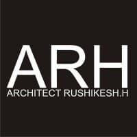 Architect Rushikesh. H (Arh) logo